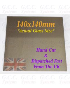140 x 140mm Glass Mirror Plate