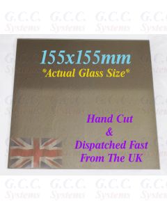 155 x 155mm Glass Mirror Plate