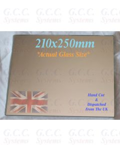 210 x 250mm Glass Mirror Plate