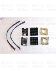 2x 3D Printer NEMA17 Stepper Motor Smoothers & Dampers With Heatsinks