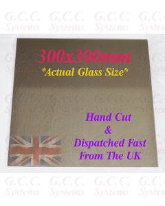 300 x 300mm Glass Mirror Plate
