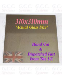 310 x 310mm Glass Mirror Plate