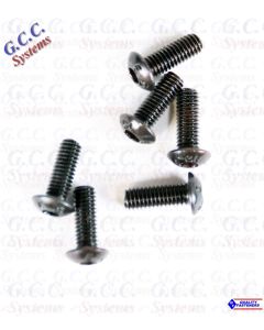 Traxxas #2575 3x6mm Buttonhead Machine Hex Screw - Set of 6