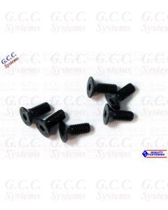 Traxxas #2535 4x10mm Countersunk Machine Hex Screw - Set of 6