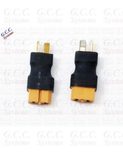 Convert LiPo Deans T Batteries To XT60 ESC / Charger Connectors - Set of 2