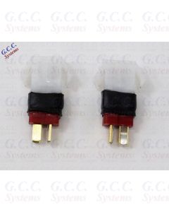 Convert LiPo Deans T Batteries To Tamiya ESC / Charger Connectors - Set of 2
