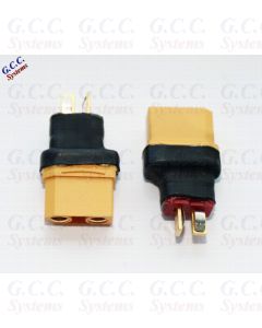 Convert LiPo Deans T Batteries To XT90 ESC / Charger Connectors - Set of 2