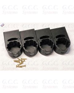 4x Wall Mount Custom Tool Holders for Dyson V7, V8, V10, V11 & V15 - Including Screws