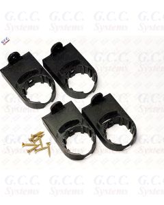 4x Wall Mount Custom Half Height Tool Holders for Dyson V7, V8, V10, V11 & V15 - Including Screws