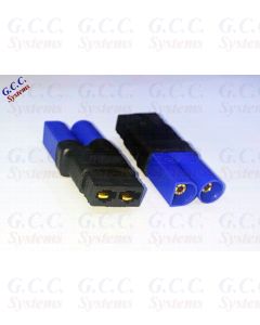 Convert LiPo EC5 Batteries To Traxxas ESC / Charger Connectors - Set of 2