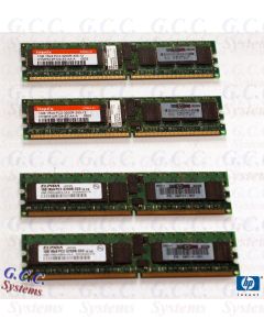 HP 4GB KIT - 4 x 345113-051 (1GB PC2-3200R ECC Reg Server 240-Pin DIMM)