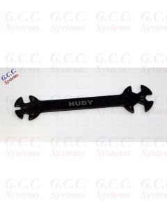 Hudy Wrench 3, 4, 5, 5.5, 7, 8mm Multi RC Wrench