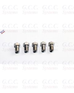Stainless Steel Nozzle Set 0.3 0.4 0.5 0.6 0.8mm (1.75) E3DV6 CREALITY M6 Hotend