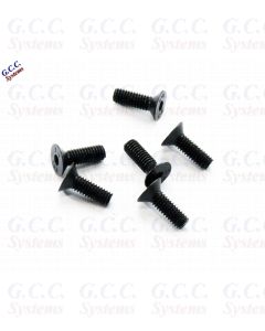 Traxxas #2542 4x12mm Countersunk Machine Hex Screw - Set of 6
