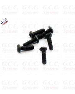 Traxxas #2577 3x10mm Buttonhead Machine Hex Screw - Set of 6