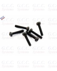 Traxxas #2586 3x15mm Cap Head Machine Hex Screw - Set of 6