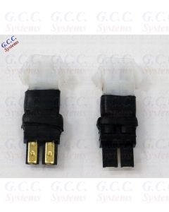 Convert LiPo Traxxas Batteries To Tamiya ESC / Charger Connectors - Set of 2