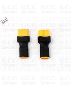 Convert LiPo XT30 Batteries To XT60 ESC / Charger Connectors - Set of 2