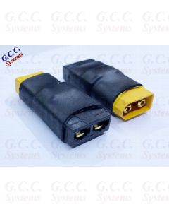 Convert LiPo XT60 Batteries To Traxxas ESC / Charger Connectors - Set of 2